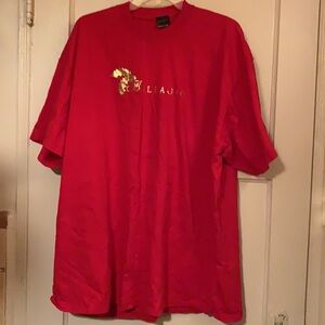 BELLAGIO RED CHRISTMAS T-SHIRT MISTLETOE FROM LAS VEGAS RED SZ 2XL